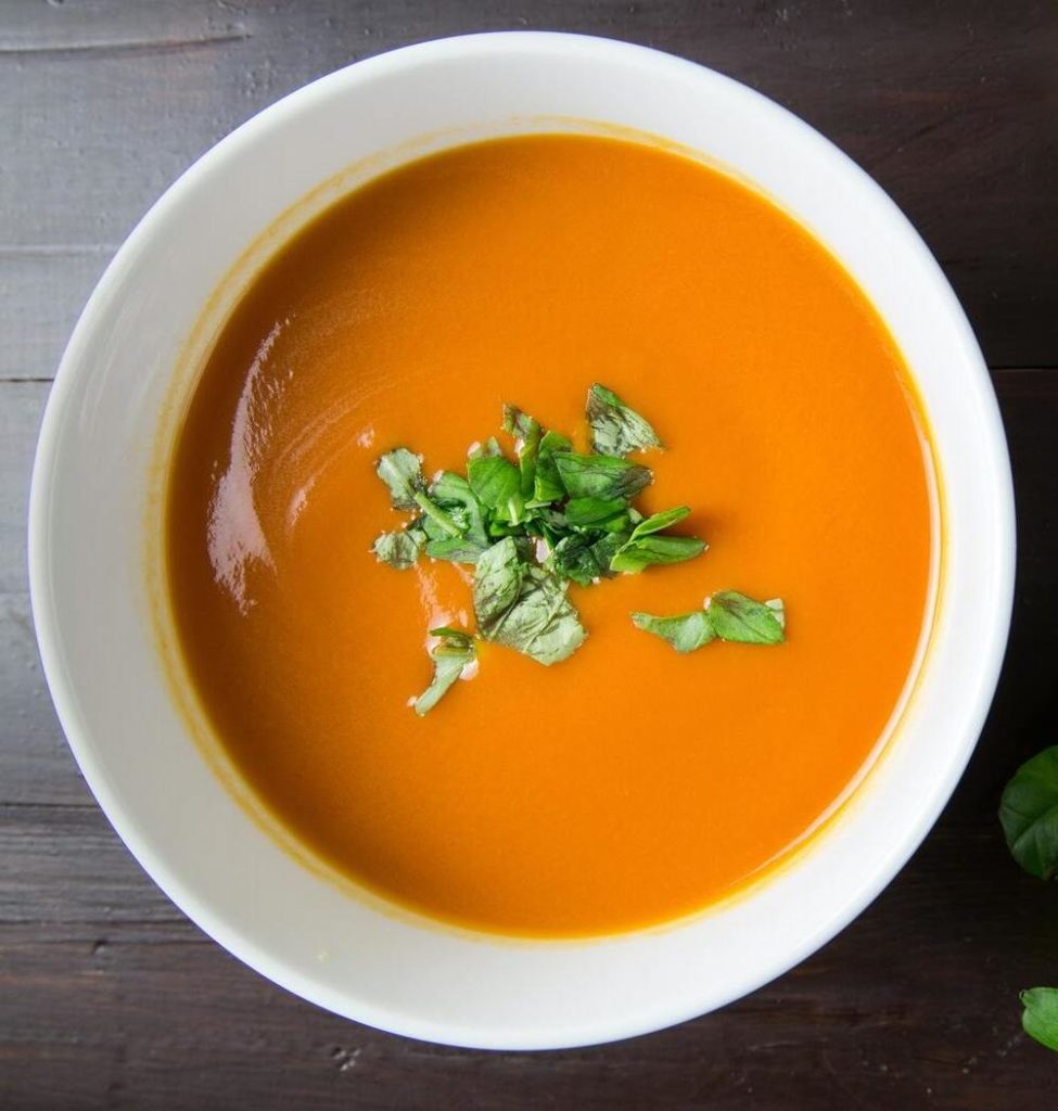 Krämig tomatsoppa